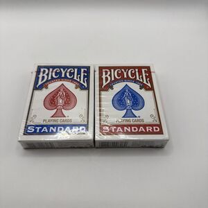 Bicycle Standard Playing Cards Bundle – New Factory Sealed